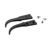 ESD Plastic Tips, Style 242, Carbon Fiber Tips for 242BCF.SA, Curved, Fine, 1.6" redirect to product page